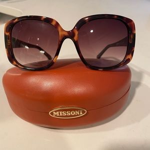 Missoni tortoise sunglasses